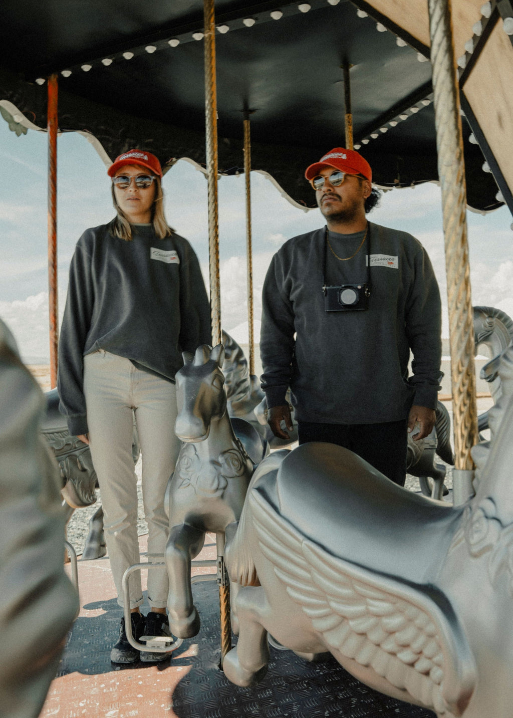 PENNANT CREWNECK SWEATSHIRT